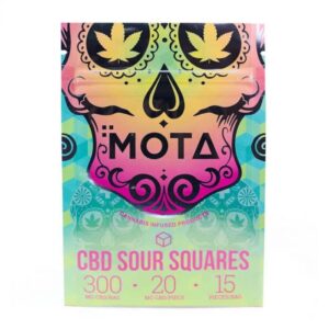 Mota CBD Sour Squares