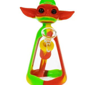 THE CHILD SILICONE AND GLASS BEAKER BONG